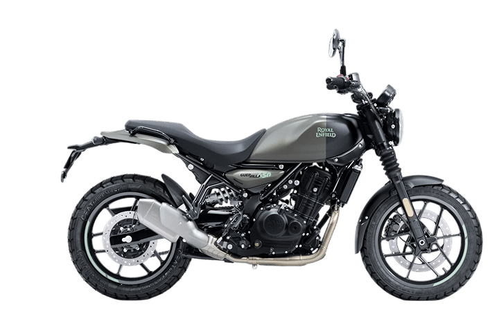 Royal Enfield Guerrilla 450 in Shadow Ash
