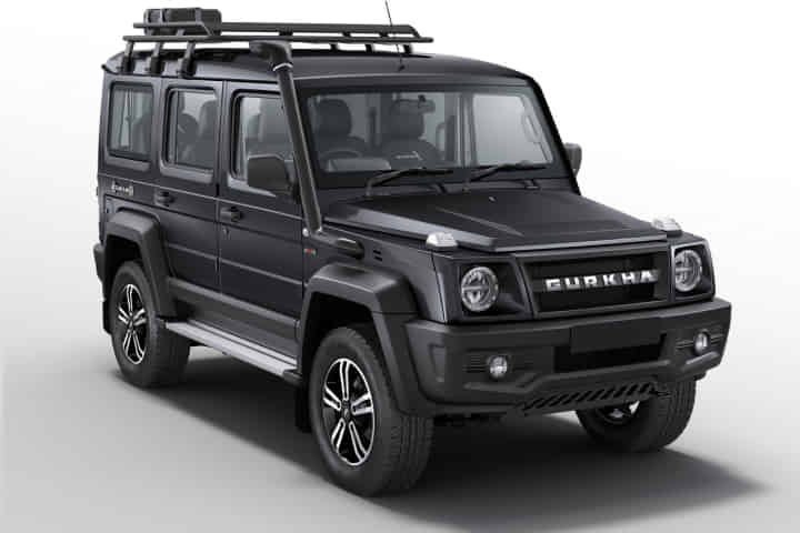 Force Gurkha 5 Door in Black