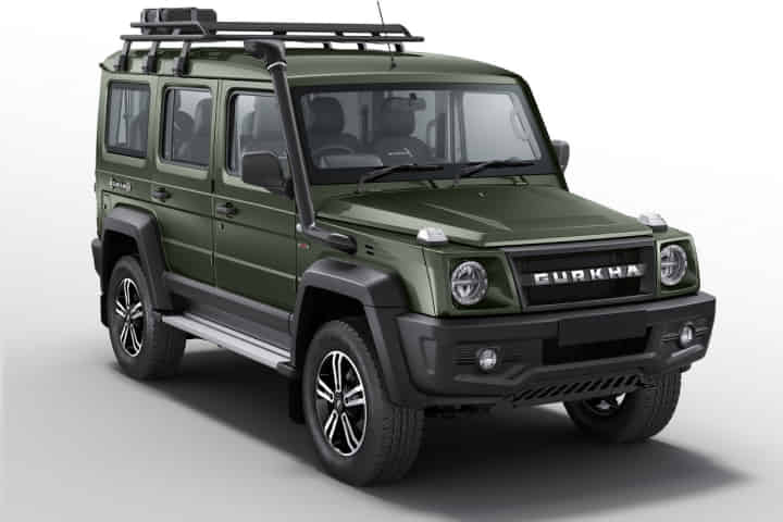 Gurkha 5 Door in Green