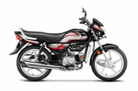 Hero HF Deluxe SPORTS RED BLACK colour Bikes