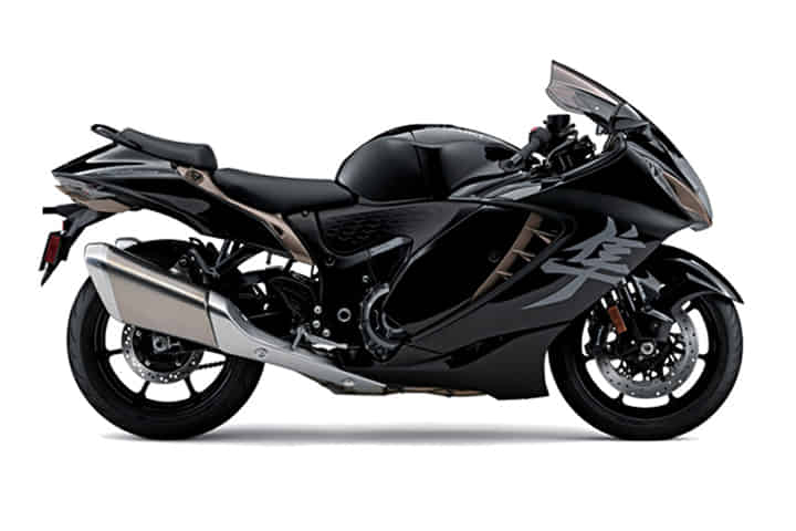 Hayabusa in Glass Sparkle Black / Metallic Mat Titanium Silver Hayabusa in Glass Sparkle Black / Metallic Mat Titanium Silver