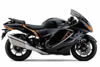 Suzuki Hayabusa Glass Sparkle Candy Brunt Gold colour 