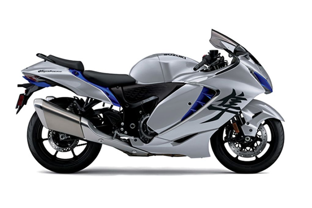 Hayabusa Metallic Mystic Silver / Pearl Vigor Blue Hayabusa Metallic Mystic Silver / Pearl Vigor Blue