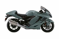 Suzuki Hayabusa Mettalic Mat Steel Green  / Glass Sparkle Black colour 