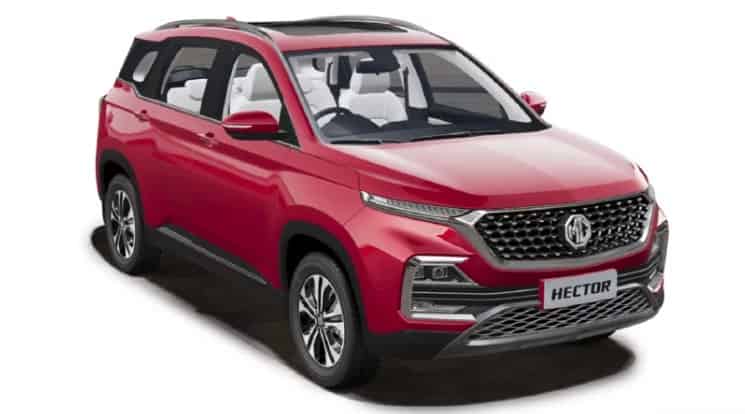 MG Hector 2020-2023 undefined in Glaze Red