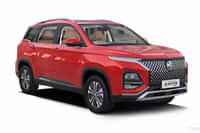 MG Hector Plus Glaze Red colour  MG Hector Plus Glaze Red colour