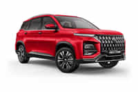 MG Hector Plus Glaze Red colour 