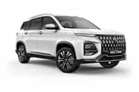 MG Hector Plus Pearl White colour 