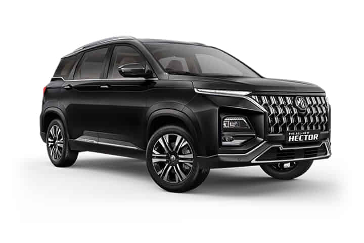 MG Hector Plus in Starry Black