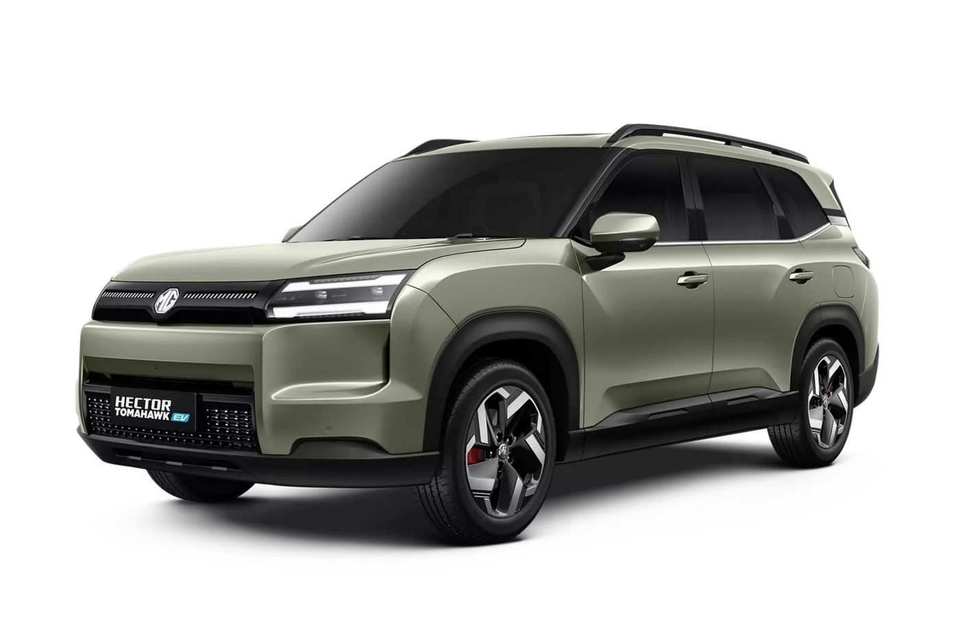 Hector Tomahawk EV in Khaki Green