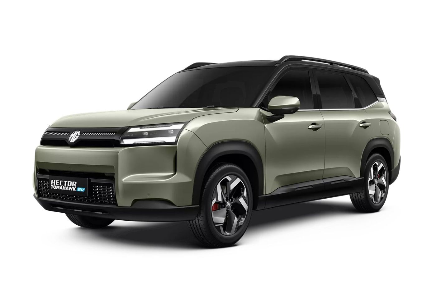 Hector Tomahawk EV in Khaki Green + Mono Black