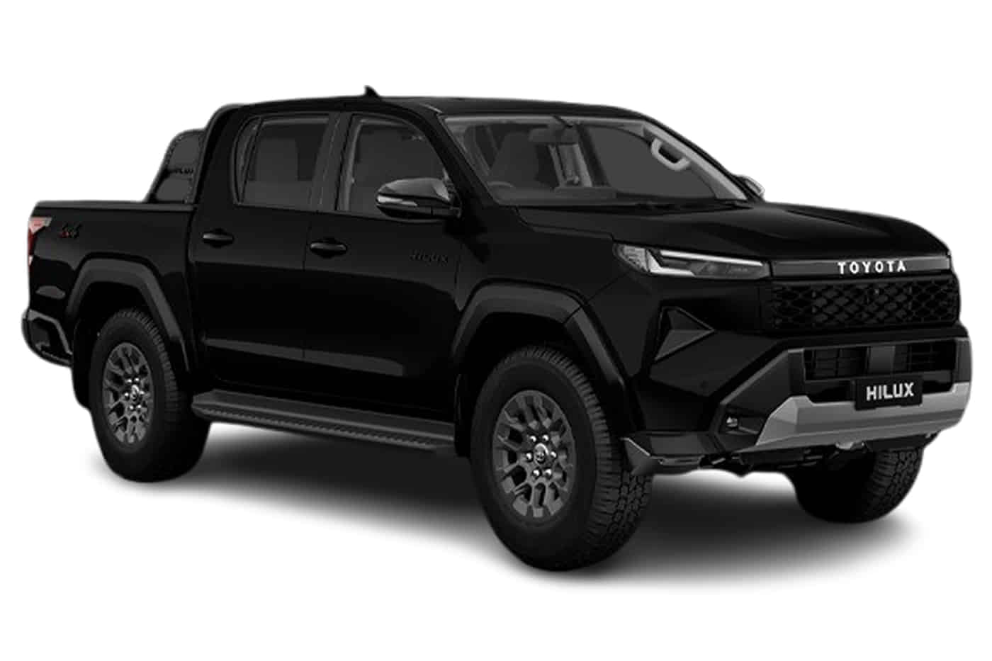 Hilux in Attitude Black Hilux in Attitude Black