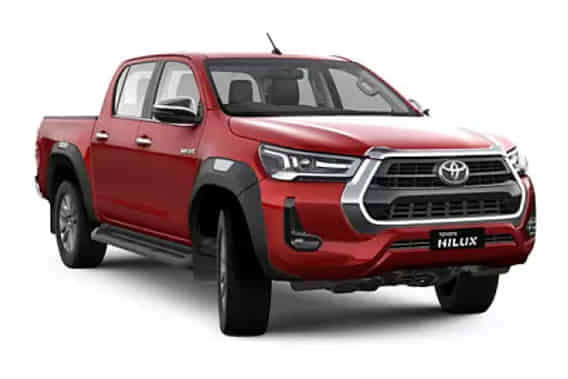 Hilux 2022-2026 in Emotional Red