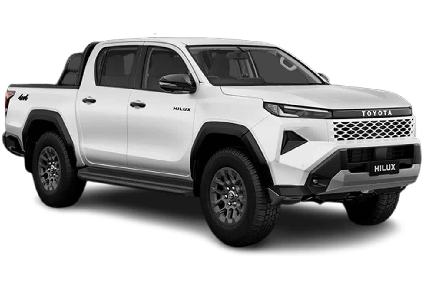 Hilux in Super White Hilux in Super White