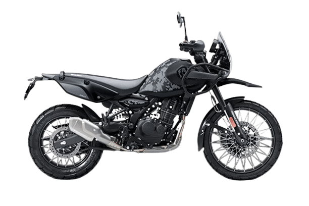 Royal Enfield Himalayan 450 in Mana Black