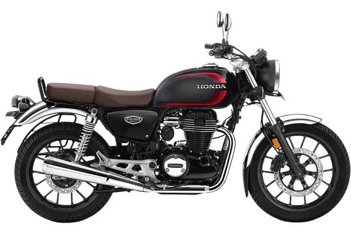 Honda Hness CB350 in Pearl igneous black CHROME