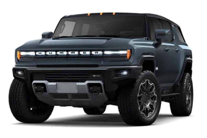 Hummer EV in Graphite Blue Metallic
