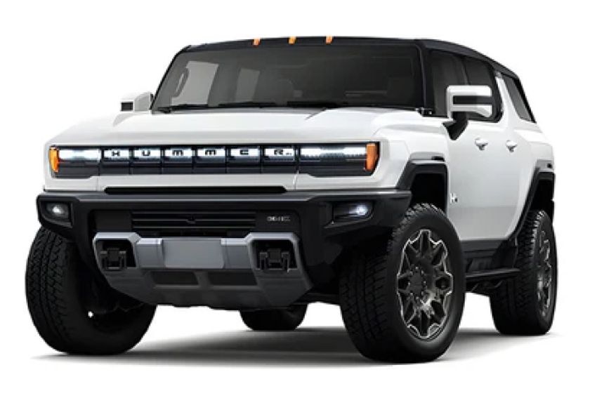 GMC Hummer EV in Interstellar White GMC Hummer EV in Interstellar White