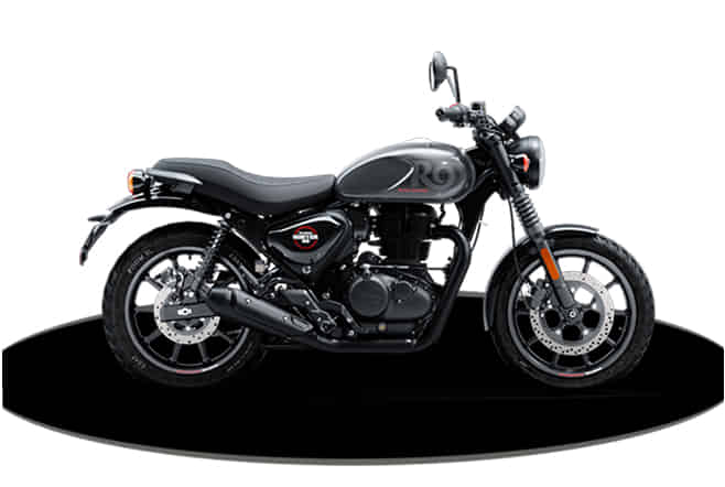 Royal Enfield Hunter 350 in Dapper Grey