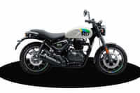 Royal Enfield Hunter 350 Rio White colour Bikes Royal Enfield Hunter 350 Rio White colour Bikes