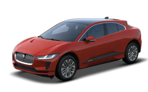 I-Pace in Caldera Red I-Pace in Caldera Red