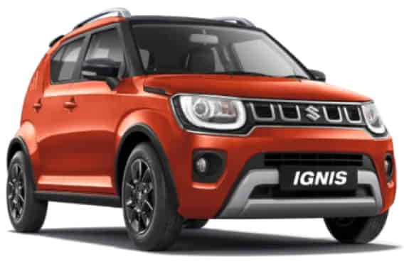 Ignis 2017-2026 in LUCENT ORANGE WITH BLACK ROOF