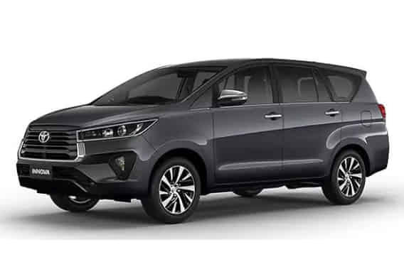 Innova Crysta 2020-2023 in Grey Innova Crysta 2020-2023 in Grey