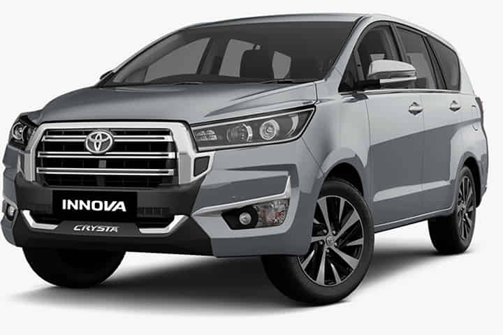 Innova Crysta in Silver Metallic Innova Crysta in Silver Metallic