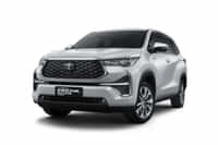 Toyota Innova Hycross PLATINUM WHITE PEARL colour  Toyota Innova Hycross PLATINUM WHITE PEARL colour