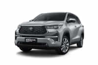 Toyota Innova Hycross Silver Metallic colour  Toyota Innova Hycross Silver Metallic colour