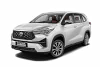 Toyota Innova Hycross Super White colour  Toyota Innova Hycross Super White colour