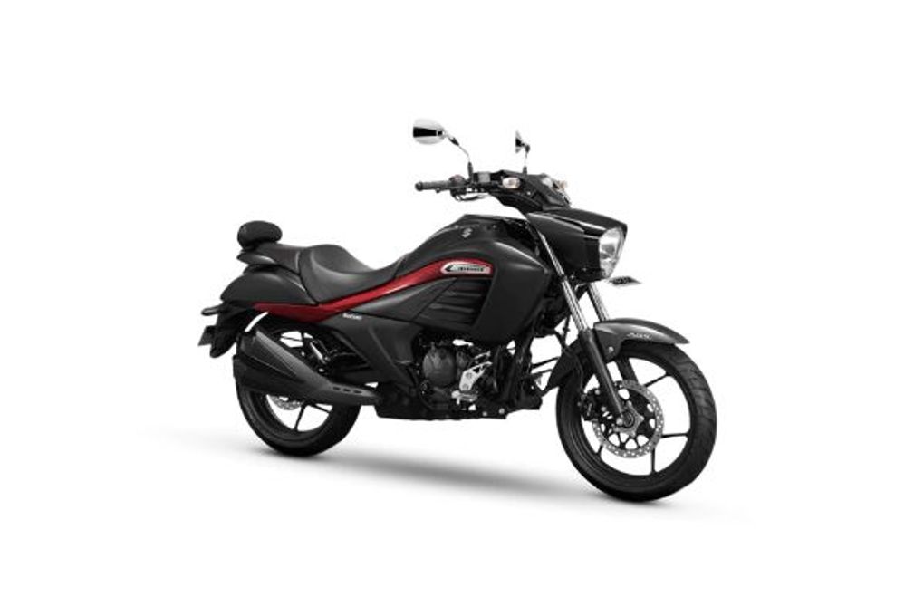 Intruder 150 2017-2022 Metallic Matte Black & Candy Sonama Red