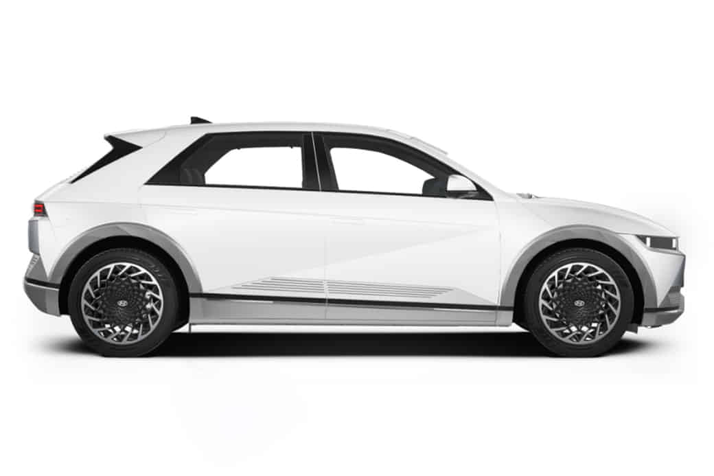 Ioniq 5 undefined in Optic White