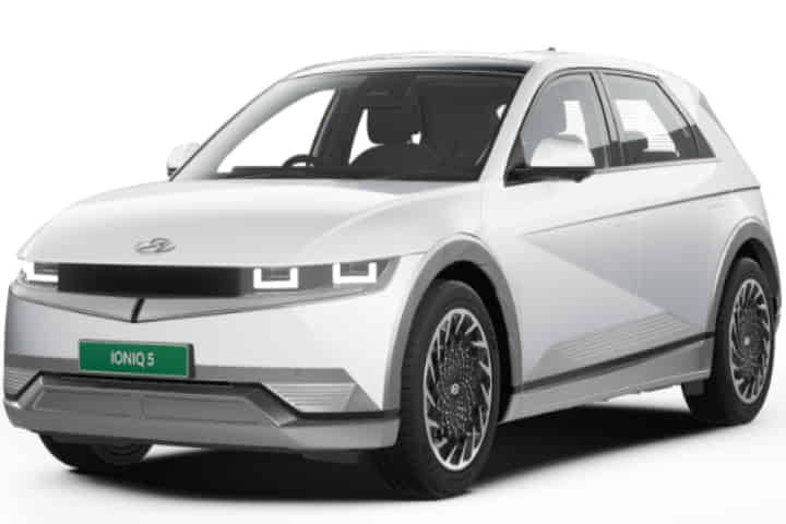 Hyundai Ioniq 5 in Optic white