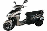 AMO Electric Jaunty Grey with Black colour Scooters AMO Electric Jaunty Grey with Black colour Scooters