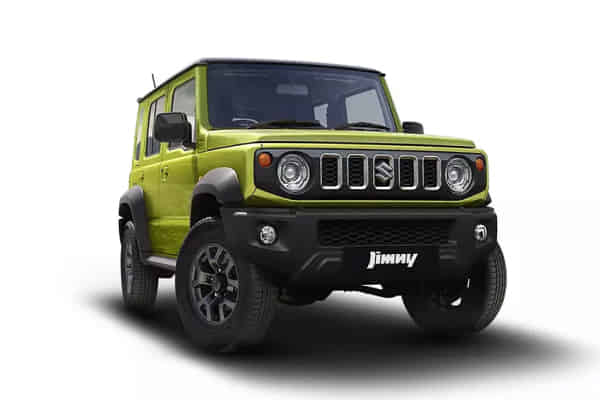 Jimny in Kinetic Yellow with Bluish Black Roof