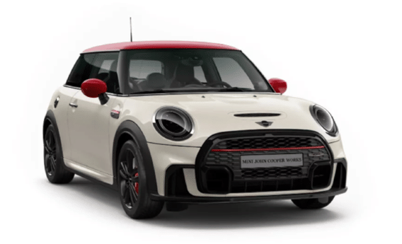 John Cooper Works 2021-2024 in Pepper White John Cooper Works 2021-2024 in Pepper White