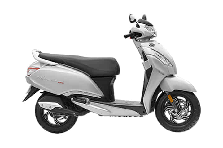 Jupiter 125 in Pristine White