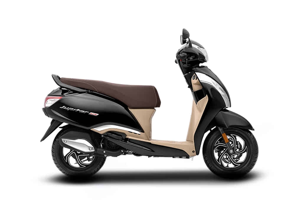 TVS Jupiter 125 in Sparkling Black TVS Jupiter 125 in Sparkling Black
