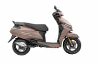TVS Jupiter Galactic Copper Matte colour Scooters TVS Jupiter Galactic Copper Matte colour Scooters