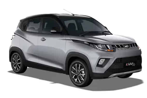 KUV100 NXT 2020-2023 in Dazzling silver/Metallic Black