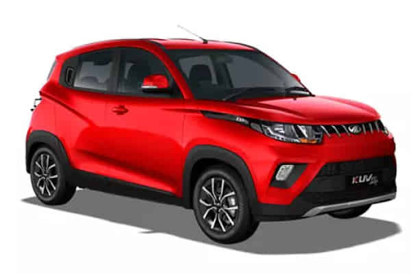 Mahindra KUV 100 NXT 2020-2023 in Flamboyant Red