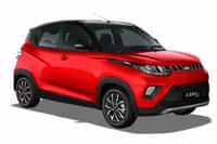 Mahindra KUV 100 NXT 2020-2023 Flamboyant Red/Metallic Black colour Cars Mahindra KUV 100 NXT 2020-2023 Flamboyant Red/Metallic Black colour Cars