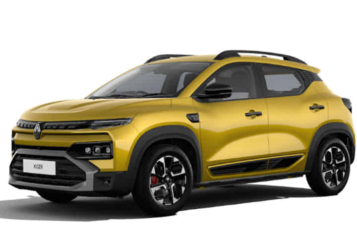 Renault Kiger in  Oasis Yellow