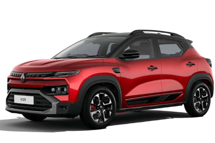 Radiant Red With Mystery Black Roof