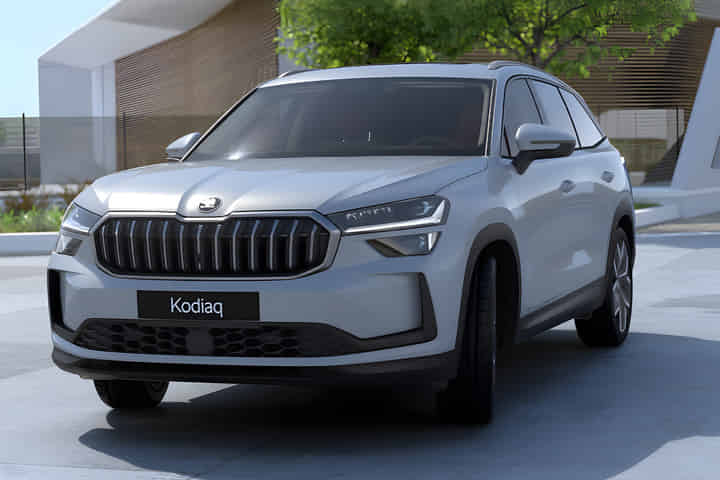 Kodiaq in Moon White