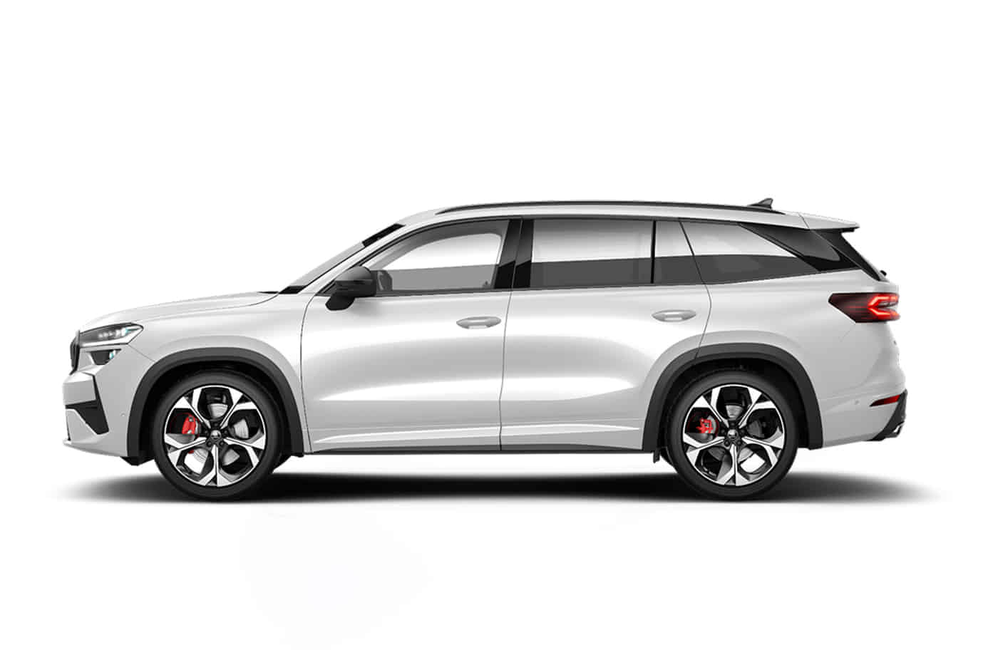 Kodiaq RS in Moon White