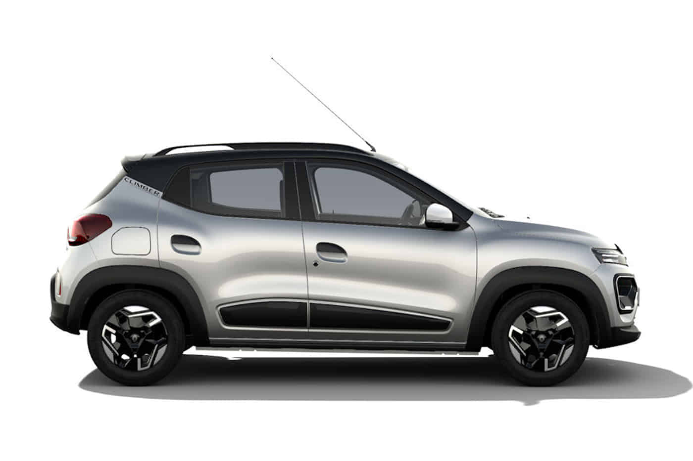 Kwid in Moonlight Silver with Mystery Black Roof Kwid in Moonlight Silver with Mystery Black Roof