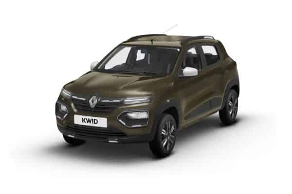 Kwid in Outback Bronze