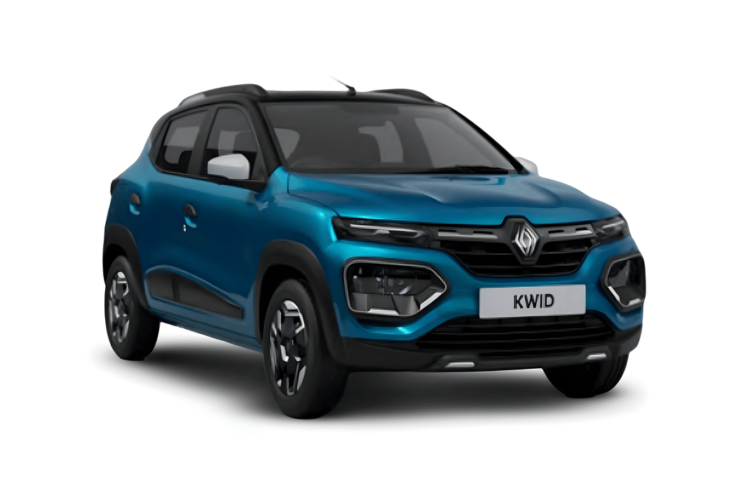 Kwid undefined in Zanskar Blue with Mystery Black Roof Kwid undefined in Zanskar Blue with Mystery Black Roof